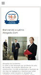 Mobile Screenshot of latinoabogado.com